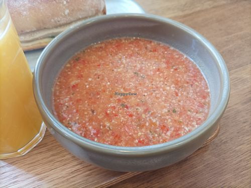 Gaspacho at Land & Monkeys in Bordeaux