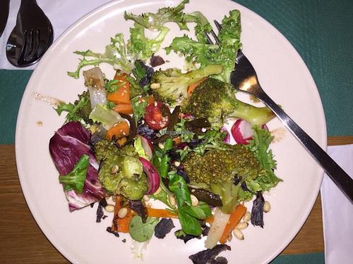 salad at L'Espiga d'Or in Tarragona
