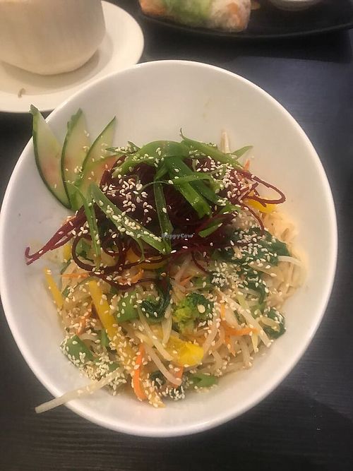 pad thai  at Wild Scallion in Penticton