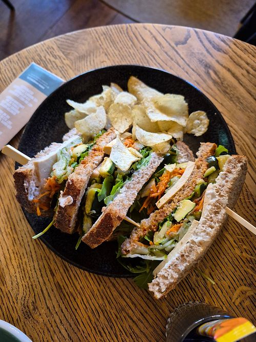 Veganer Toast at Anne&Max in Nijmegen