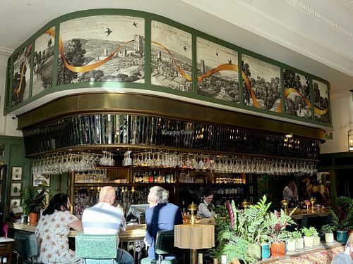 The bar    at The Ivy in York
