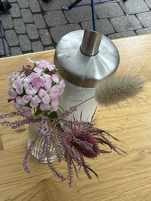 table  at Café FREUNDlich in Luebeck