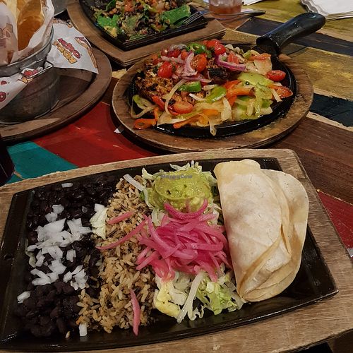Fajitas at Nacho Daddy - Downtown in Las Vegas