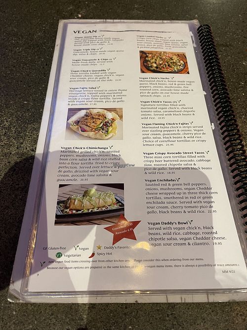 Menu  at Nacho Daddy - Downtown in Las Vegas