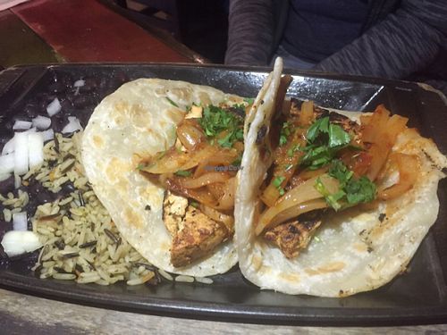 Vegan Chick'n Tacos  at Nacho Daddy - Downtown in Las Vegas