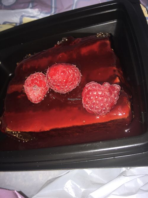 chocolate raspberry cake at Nacho Daddy - Downtown in Las Vegas