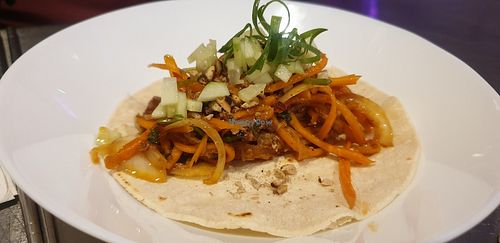 Jackfruit taco at Shu in Collingwood