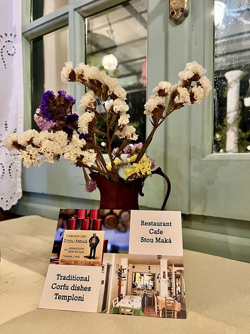   at Stou Maka in Corfu