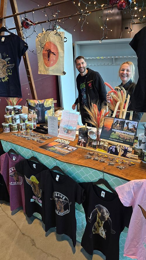 @Vegan Afairs, Bruges, 2025 at Melkgeitenopvang Ophelia in Vaux-sur-sure