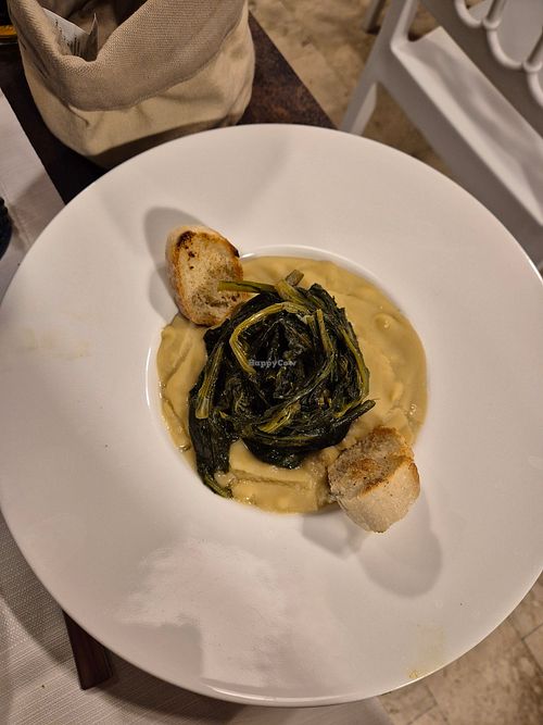 Fava beans at Osteria da Michele in Bari