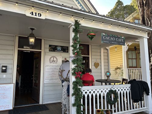Outside   at Choquiero Cacao Cafe in Nevada City