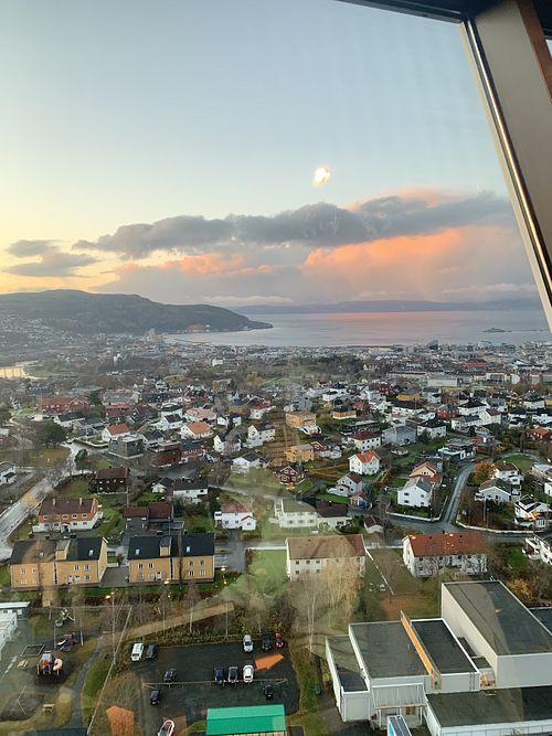 View  at Egon in Trondheim