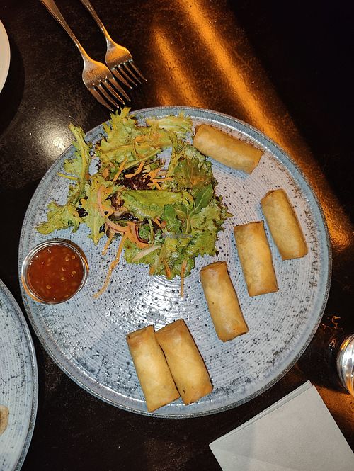 Spring rolls at Hoban Brasserie in Kilkenny