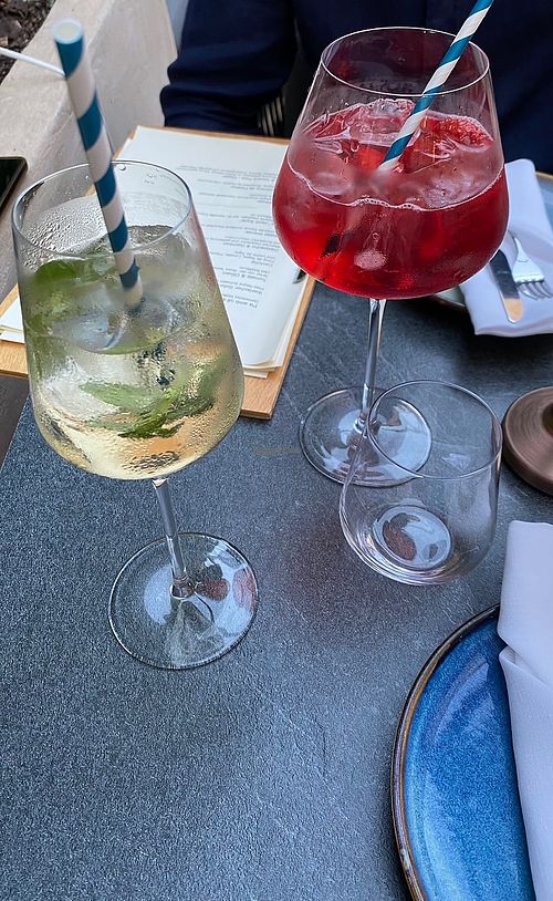 Drinks  at Jardi d'Artà in Mallorca