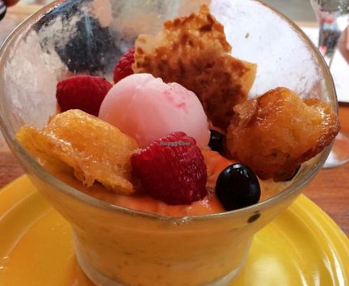 Tropical tapioca pudding  at SushiSamba in Miami Beach