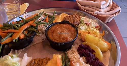   at La Petite Ethiopie Restaurant in Strasbourg