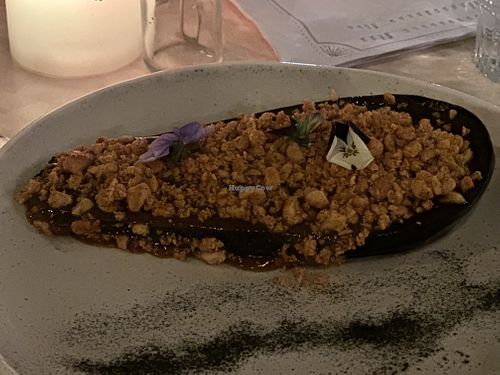 Miso eggplant   at Queenies  in Kingston
