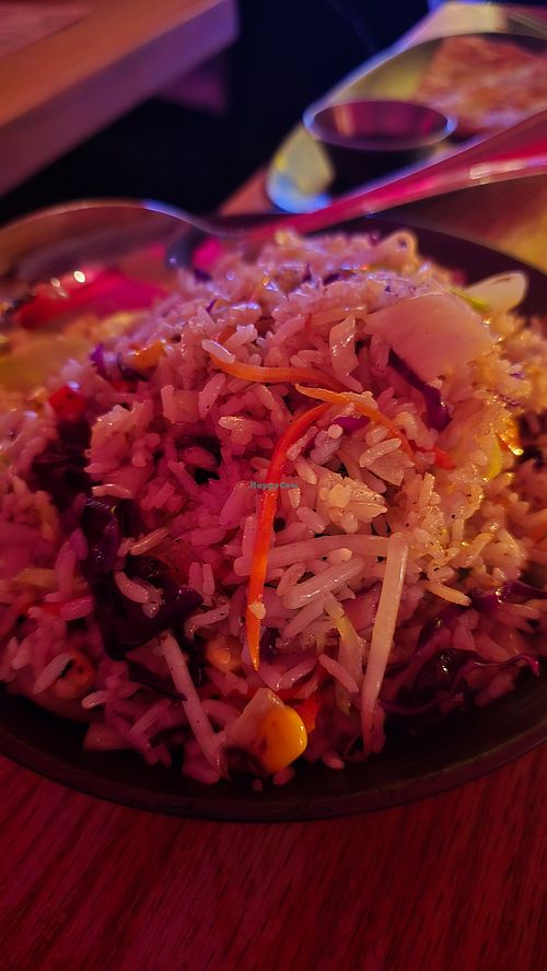 Veggie fried rice at Spicy Moon - Chelsea in New York City