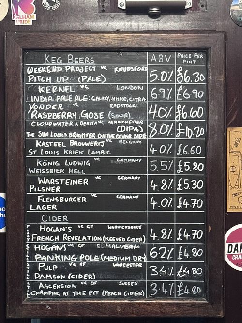 Aye   at Kelham Island Tavern in Sheffield