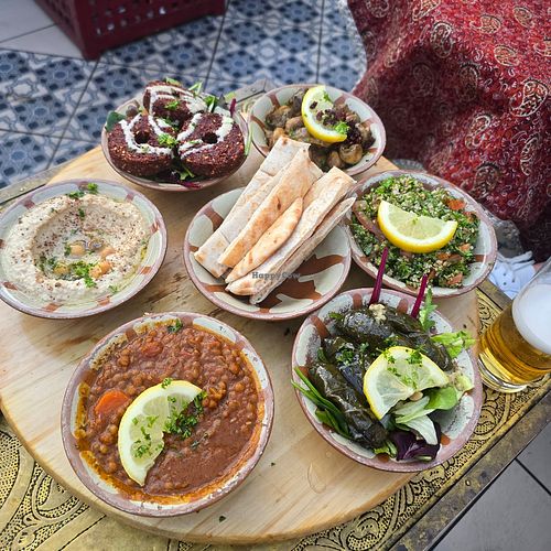 6 Dish Mezze at Al-Farid in Exeter