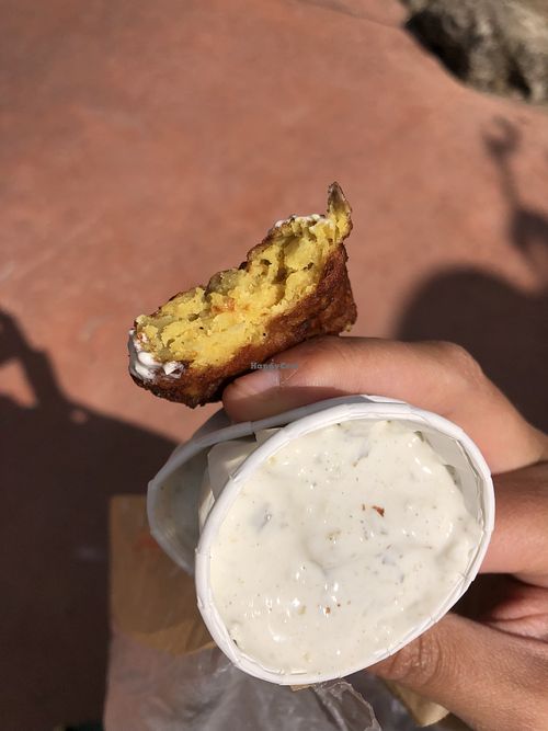 onion bahji  at Disneyland - Colonel Hathi's Outpost in Chessy