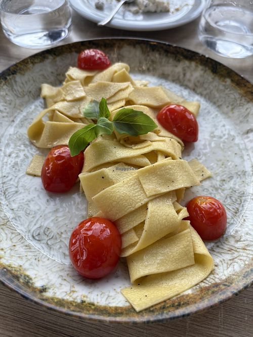 Vegan pepper pasta   at Folio Bistro by Paul Novac in Brasov