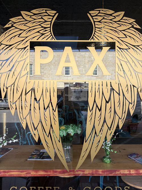   at PAX Coffee Shop in Kerrville
