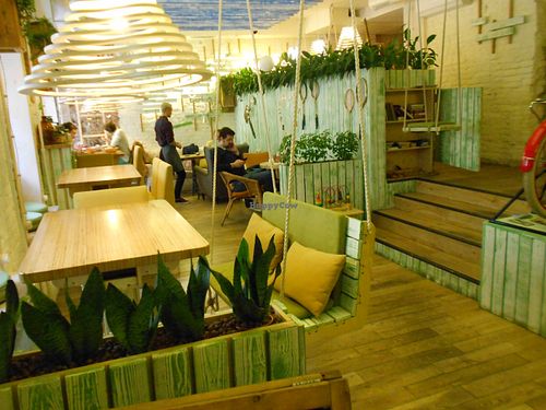 room restaurant at Cafe Ukrop II in St Petersburg