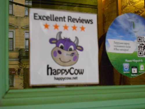 :-) at Cafe Ukrop II in St Petersburg