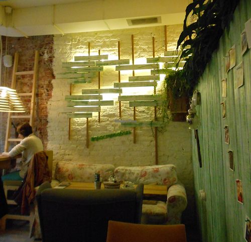 room restaurant at Cafe Ukrop II in St Petersburg