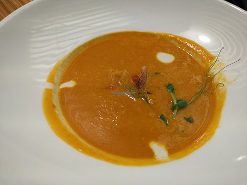 Spicy soup at Cafe Ukrop II in St Petersburg