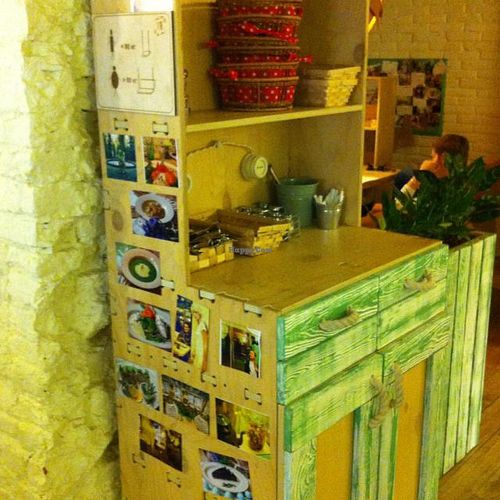 Interior at Cafe Ukrop II in St Petersburg