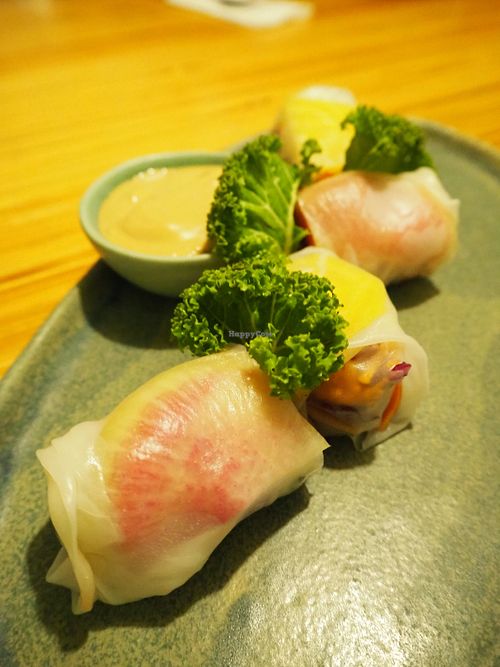 Vietamese rolls at Cafe Ukrop II in St Petersburg