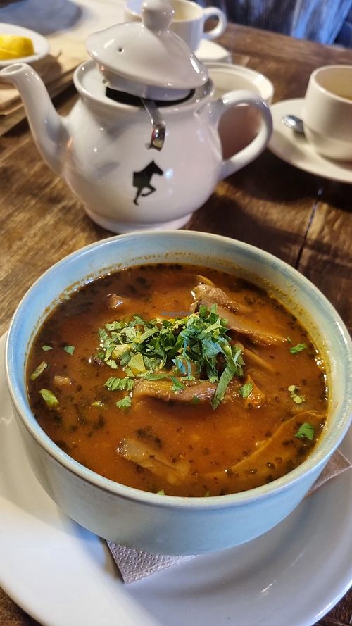 mushroom soup (boczniakowa) at Tabun in Gdansk