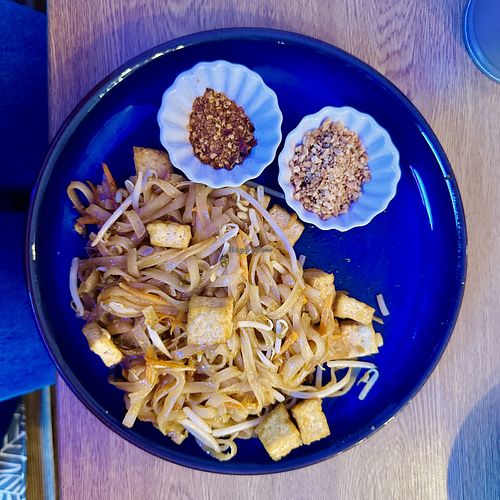 Vegan Tofu Pad Thaii  at Hot Thai Hazel Grove in Stockport
