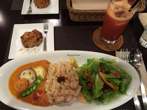lunch  at Tao Vege Cafe in Tokyo