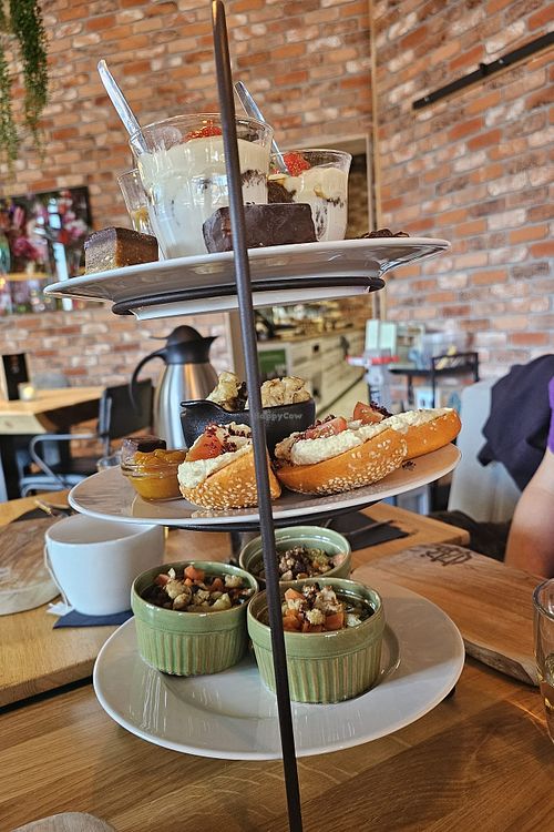 Lekkere vegan high tea. Aanrader! at Gastrobar Wendy in Rijen