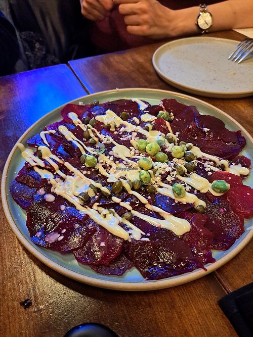 Beet salad at Natsu in Montreal