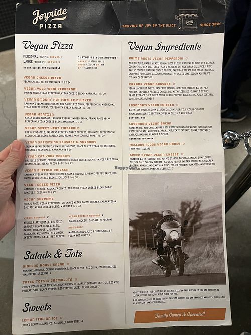   at Joyride Pizza - Ferry Plaza in San Francisco