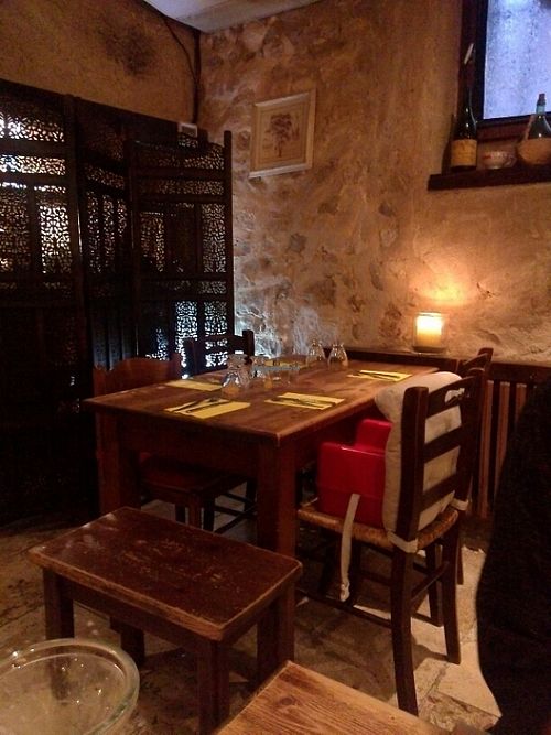 Traditional atmosphere at La Crepe Sautiere in Aix-en-provence