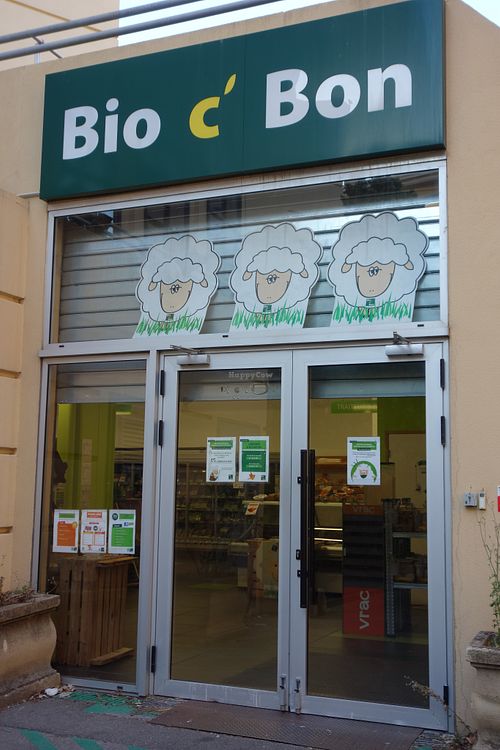 Entrance at Bio c' Bon - Gambetta in Aix-en Provence