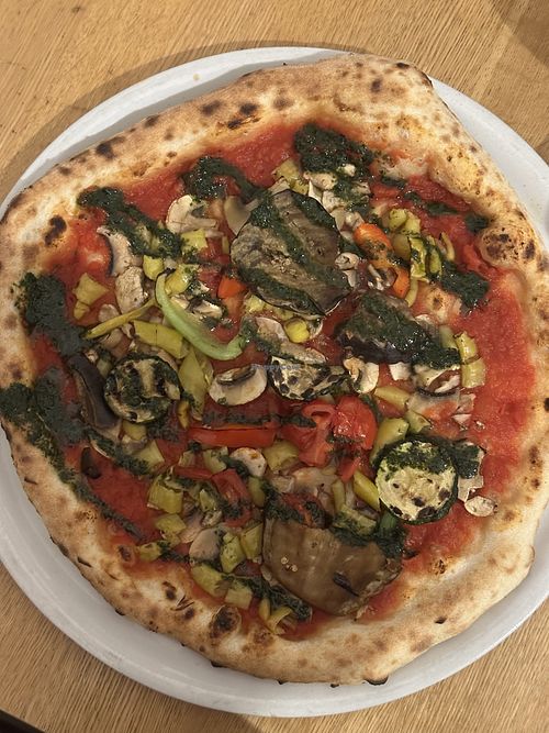 Pizza Vegano  at Da Giuseppe in Haimhausen