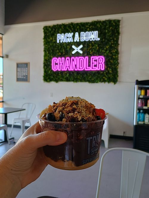 Medium Buttah lova at TRU Bowl Superfood Bar in Chandler