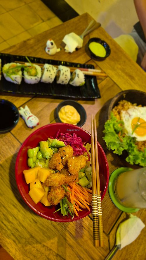 Poke bowl de crispy tempeh😋 at Amed Pokebowl in Karangasem
