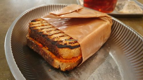 Vegan sandwich at da Matteo Magasinsgatan in Gothenburg