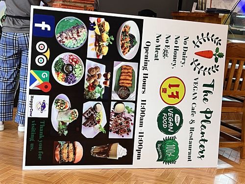 Sign  at The Planters in Ao Nang