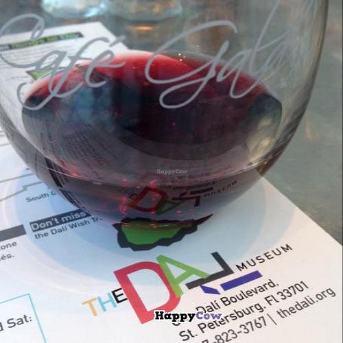 granache wine at Cafe Gala in St Petersburg