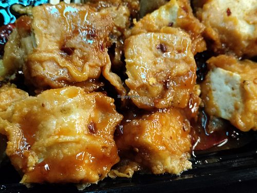 General Tso's tofu at Shang Shan in Columbus