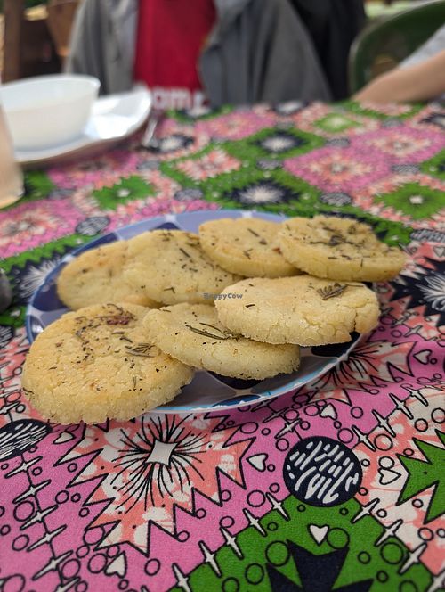 Ugali(corn meal) bread at Mlango Farm in Ngecha