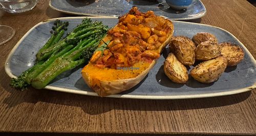 stuffed butternut squash at Daffodil in Cardiff